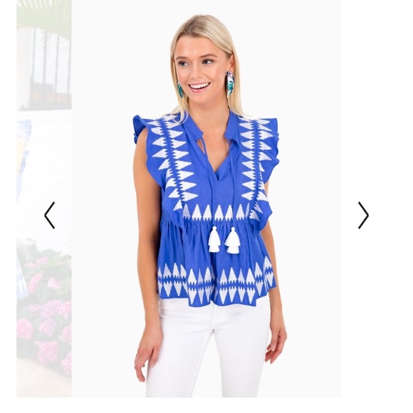 Marie Oliver for Tuckernuck Marine Becca Top BNWT - Picture 2 of 8